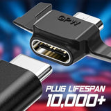 Usb-C Adapter Compatible With Logitech Gpw1/Gpw2 Wireless Gaming Mouse? Micro Usb To Type-C Converter | Model-Specific Fit | Support Charge & Data Sync | 3-Second Install | 10K+ Durability