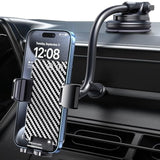 Long Flexible Car Phone Holder Anti-Shake Mount for iPhone and Android
