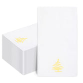 100Pcs Christmas Paper Napkins, Holiday Christmas Napkins Disposable For Bathroom Merry Dinner, Dinner Disposable Napkin Paper Napkin Table Decoration For Home Kitchen Xmas Winter Holiday