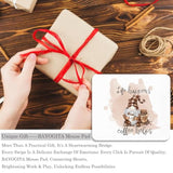 Coffee Gnomes Mouse Pad - Cute Mousepad For Office Desk, Funny Decor, Gifts For Coffee Lovers And Coworkers, 9.5X8 Inches