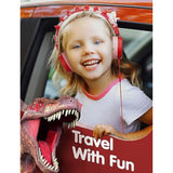 Dinosaur Kids Headphones With Microphone For School, Volume Limiter 85/94Db, O