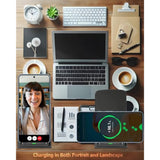 Wireless Phone Charger For Google Pixel 3 4 Xl 5 6 7 8 9 Pro Android & Iphone 16-15W Fast Qi Wireless Charging Station For Samsung Galaxy S25 S24 S23 S22 Z Flip Fold Oneplus (Black)