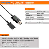 Usb Adapter Compatible With Plantronics Quick Disconnect (Qd) Wired Headset (Connects Headset To Pc, Laptop And Softphones)