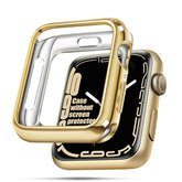 40mm Soft TPU Apple Watch Case Series 1-7 Anti-Scratch Gold