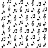 8 Pcs Music Notes Party Decorations Musical Birthday Hanging Decorations Music Notes Paper Garland Banner For 50S 80S Birthday Baby Shower Wedding Party Supplies Ceiling Decor(Black)