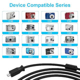3.93Ft/1.2M Usb Camera Data Sync Cable Cord For Kodak Easyshare Camera Usb Cable Compatible For Kodak C140 C180 C182 C190 C310 C315 C330 C340 C813 M320 M340 M341