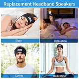 Sleep Ultra Thin Pillow Speakers With Stereo For Sleep Wired Headphones. Headb