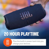 JBL Charge 5 (Black) + Bundle with divvi! Protective Hardshell Case (Black)