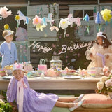 Meri Meri Meadow Unicorns Party Garland (Pack of 1), Reusable Unicorn Banner, Easy to Hang, 12' Including Excess Cord