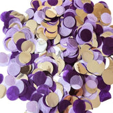Purple Silver Confetti/Purple Birthday Party Decorations Centerpiece Table Party Decorations/Engagement Baby Shower/Wedding Purple Graduation 2026