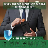 Premium Faraday Bags For Cell Phone EMF Blocker Case Protection Size 8inx4in Anti Shield Sleeve Phones Pouch Cage Car Keys Fob Cover 5G Wifi GPS