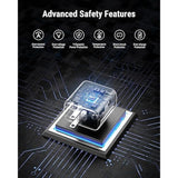 Usb C Charger, 35W Usb Wall Charger Block, Pps Dual Usb-C Port Compact Foldable Power Adapter For Macbook Air, Iphone 14/13/Mini/Pro/Pro Max, Ipad Pro/Air, Galaxy And More