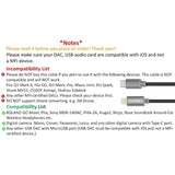 8 Pin-To-Microusb Dac Otg Cable For Iphone/Ipad/Ipod Chord Mojo Hugo2 Pha3 Fii