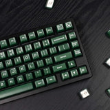 142 Keys Pbt Doubleshot Sa Keycaps Dark Green Translucent Keycaps Set Fit For 61/64/87/104/108 Cherry Mx Switches Iso Ansi Mechanical Keyboard