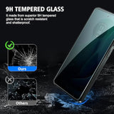 3 Pack For Motorola Moto G 5G 2024 Privacy Screen Protector, Anti Spy Tempered Glass 9H Hardness Film, Scratch Resistant