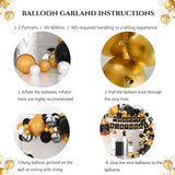Whiskey Balloon Garland Kit: Aged to Perfection Birthday Party Decor