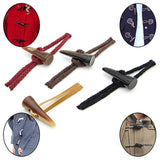 , 40 Pack Resin Toggle Buttons 2 X 4 Inch Two Holes Horn Tooth Shape R