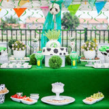 24 Pcs Green Hanging Swirl, Sparkle Ceiling Hanging Decorations, Plastic Streamer Party Decorations With Double-Swirls And Single-Swirls For Birthday Decorations, Graduation, Baby Shower