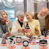 10Pcs Retirement Party Decorations,Retirement Honeycomb Centerpieces R