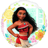 Moana 3rd Birthday Party Supplies 7pc Balloon Bouquet Decorations