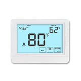 Programmable Thermostat For Home, Single-Stage Systems,1 Heat/1 Cool,7 Day, 5/1/1 Day,Auto Mode Switching, Extremly Large Lcd Display, White Backlight