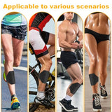 Cell Phone Leg Straps, Black Leg Phone Holder, Adjustable Cellphone Leg-Band for Women and Men, Non Slip Smartphone Armband for Running, Hiking,