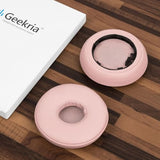 Geekria QuickFit Replacement Ear Pads for Sony WH-H810 Wireless Headphones Ear Cushions (Pink)