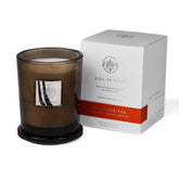 Aquiesse 99009 Mandarin Tea Large Candle in Gift Box, Smoke Brown