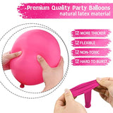 Hot Pink Balloons 100 Pack Hot Pink Balloons Different Sizes 18 12 5 I