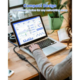 Rj45 Coupler Ethernet Extender Connector, In-Line Coupler Female To Female Eth