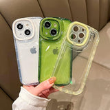 Compatible With Iphone 14 Case With Clear Kickstand Creative Protective Design Case With Camera Holder For Tpu Slim Shockproof Cool Phone Case For Iphone 14-Green