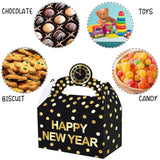 12-Pack New Year 2026 Treat Boxes Happy New Year Party Gift Party Supplies