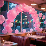Pink Balloons Light Pink Birthday Decorations 30 Pack 18 Inch Round Gender Reveal Ballons For Birthday Wedding Anniversary Baby Shower Gender Reveal Party Decoration