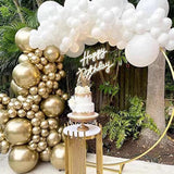 20-Pack 18" White Latex Balloons – Large Helium Balloons for Party & Event Decor