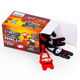 Stretchy Flying Ninjas 24-Pieces, Slingshot Toys For Boys And Girls, Easter Egg Filler, Karate Birthday Goodie Bags Stuffer And Ninja Party Favors Supplies