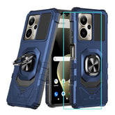 Cricket Outlast 5G AT&T Motivate Pro 5G Case with Screen Protector Blue