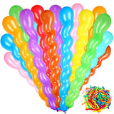 500Pcs 40" Spiral Twist Balloons – 9 Bright Colors for Party, Birthday & Festival Fun