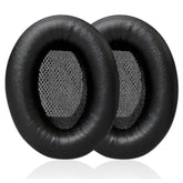 Replacement Ear Pads Compatible With Bose Quietcomfort 15/Qc25/Qc2/Qc35/Ae2/Ae2I/Ae2W/Soundlink Headphones, Earpads Cushions With Soft Protein Leather And Memory Foam (Black)