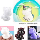 20Pcs 3D Animal Resin Molds Tools Set Includes 8 Resin Casting Molds Large Clear Epoxy Silicone Molds 2 Measurement Cup 10 Wood Sticks For Resin Craft Diy
