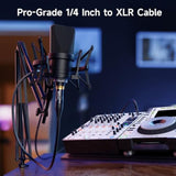Cable Matters 6.35mm (1/4 Inch) Short TRS to XLR Cable - 3ft, Male to Female, XLR to 1/4 Cable