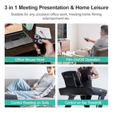 Bluetooth + 2.4G Wireless Handheld Mouse, 3 In 1 Presentation Clicker, Remote Air Mouse With Scroll, Portable Finger Mice, Rechargeable Ppt Slide, Compatible With Mac, Pc, Laptop, Phone, Tablet