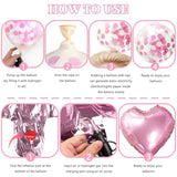 37pcs Pink Birthday Set - Banner, Balloons, Swirls & Decor for Girls Party