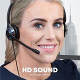 HD-500 Premium Single Ear Headset with Noise Canceling Microphone and 2.5mm Cable for Cisco SPA303, SPA502g, SPA504g, SPA508g, SPA509g, SPA514g,
