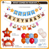 Crab Party Decorations, Crab Birthday Decor, Crab Decorations Party, Crab Feast Party Supplies | Seafood Boil Party Supplies | Crab Sign | Crab Balloon | Crab Boil Party Supplies, Seafood Party