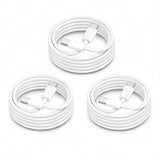 3 Pack 6FT 60W USB C to USB C Cable PD 3.0 Fast Charging Cord for iPhone Samsung