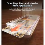 1 Pack For Iphone 14 Pro Max Screen Protector, With Shatterproof Tempered Film, Auto Dust-Elimination, Bubble Free & Hd Clear, Easy Installation For Iphone 14 Pro Max/6.7 Inch