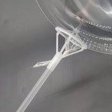 Balloon Sticks With Cups 30 Packs,16Inch Long Clear Bobo Balloon Holder For Wedding Birthday,Party,Anniversary,Baby Shower(Clear)