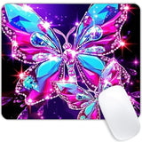 Hot Butterfly?1? Mouse Pad Customized Mousepad Non-Slip Rubber Base Mouse Pads For Computers Laptop Office Desk Accessories Mouse Pad