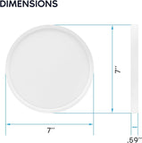 7 Inch LED Flush Mount Ceiling Light 14W Dimmable Surface Mount Light 5CCT 1150 Lumens
