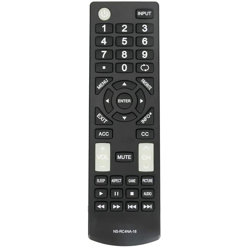 New Ns-Rc4Na-18 Remote Control Fit For Insignia Lcd/Led Tv Ns-22D420Na18 Ns-32